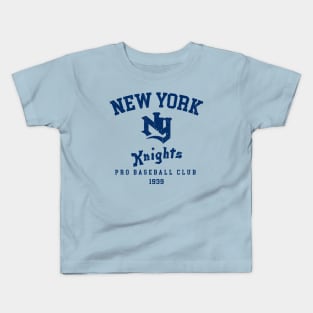 New York Knights Batting Practice workout Kids T-Shirt